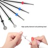 BNG Cuticle Bit Nail Drill Set 5Pcs Electric Ball Drill