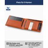 Lederhand iSlim Nappa Leather Wallet with Money Clip and Coin