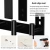 WUIVIUT Over The Glass Shower Door, Metal Shower Wall Mount