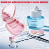 CADEVED Contact Lens Case Kit with Cleaner Washer, Contact Lenses