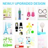3D Pen Printing Drawing Book, Reusable Colorful 40 Patterns Thick