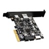 chenyang 4 Port PCI-E 4X to USB A/USB C/USB 3.0