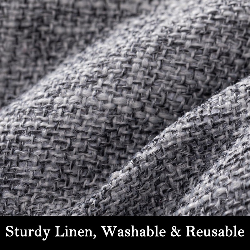 Sunolga 38" Linen Door Draft Stopper Blocks Hot and Cold