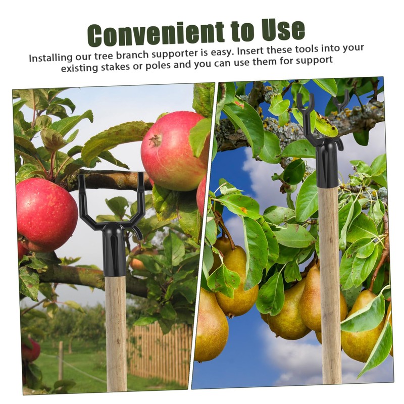 Outanaya 8 Pcs Fruit Tree Support Device Branch Crutch for