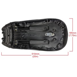 Complete Kids ATV Quad Seat for TaoTao 110B Coolster 3050C Hawk Peace Mudcat Vitacci Roketa Sunl BMS RPS Yamoto Raider 6 ICEbear Mountopz 50cc 70cc 90cc 100cc 110cc 125cc