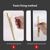 BaiNong 2pack 7 inch Stick on Shower Door Handles Adhesive