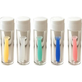 1Pc Blue Soft Silicone Contact Lens Insertion Tool Easy Plunger Remover Soft and Hard Lenses Multifunction Portable Tool Supplies Contact Lens Applicator Contact Lens Care