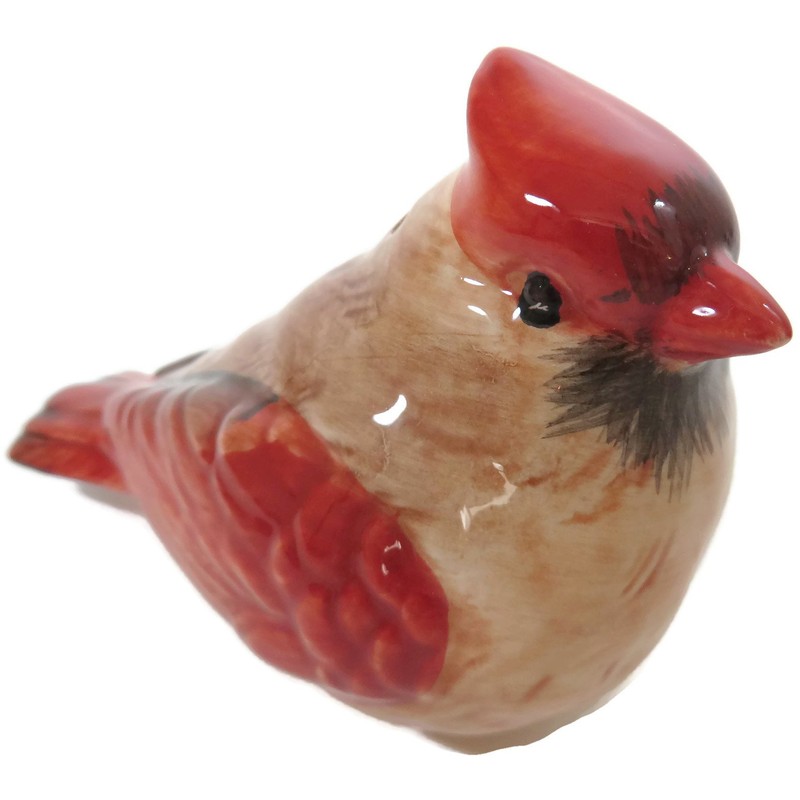 Cardinal Male and Female Salt and Pepper Shaker Set