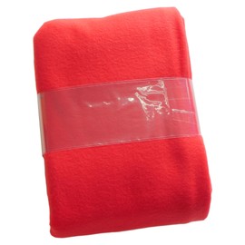 NASKA 5582 Fleece Fabric, Plain, Width 55.1 x 39.4 inches (140 x 100 cm), COL. 7 Red