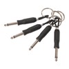 4Pcs Guitar Plug Keychain for Key Holder,for JCM800 Key Rack