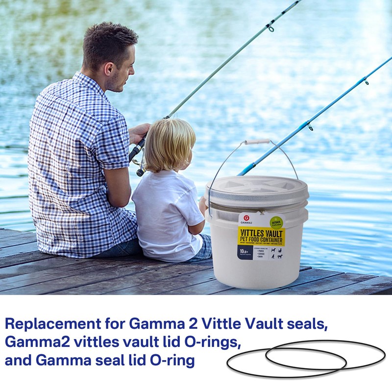 Showingo O-Rings Gasket Seals Replacement for Gamma2 Vittles Vault 12"