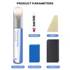 PARTS4EV Satin Cashmere Metallic(4U7) Touch Up Paint Repair Kit Compatible