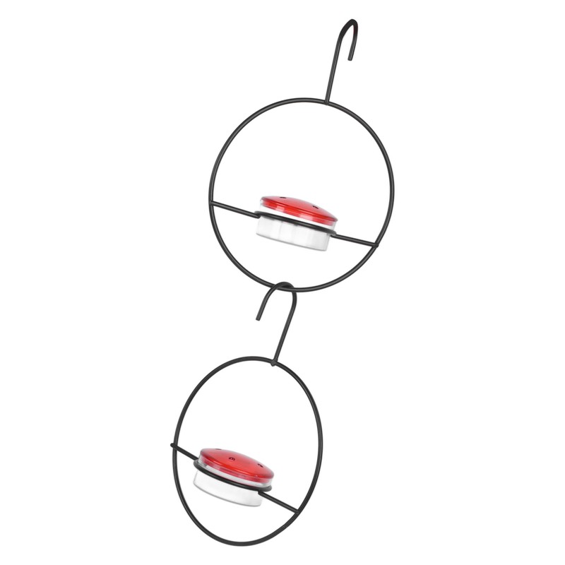 3 Pcs Hummingbird Feeder Metal Hanging Bird Feeder for Outdoor