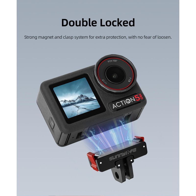 MotuTech Magnetic Adapter for DJI Osmo Action 5 Pro Action