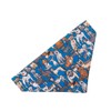 Eco Chic Recycled Dog Bandana 1PCS Washable Triangle Scarf for