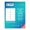 Premium Label Supply White Sticker Address Labels – 4" x