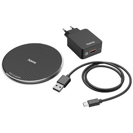 Hama Induction Charger 2000mA QI-FC10 00201688 Outputs Induction Charging Standard Black