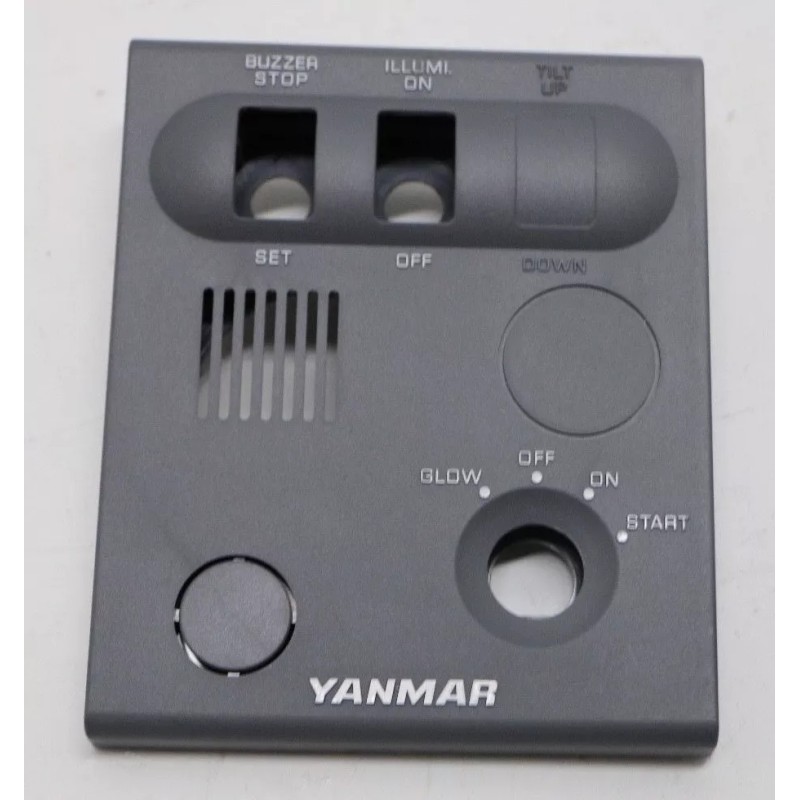 Yanmar OEM Yanmar C Type Instrument Dashboard Ignition Panel Bezel