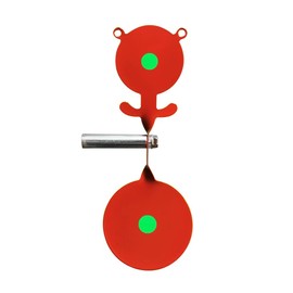MiOYOOW Spinner Air Rifle Target, 360° Rotating Shooting Target, Metal Reset Target with Hex Screw and Wrench for Shooting Training