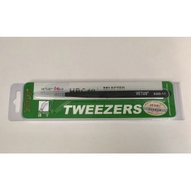 Vetus Tweezers ESD-11 Vetus Tweezers Eyelash Extension Tweezer Tweezers ESD-11  ( 2-pack)