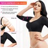Eleady Mujeres Brazo Shaper Tops Manguitos de compresión para adelgazar