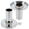 Heating Pipe Cover Set, Diameter 20 mm, Chrome, Made of