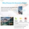 JBER Art Acoustic Panels, 72×48 Inches Acoustical Wall Panels, Sound