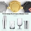 Homestia Hawthorne Strainer with Star Pattern Stainless Steel 4 Prongs