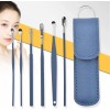 Voitead 12 Pcs Stainless Steel Ear Pick Kit with Leather