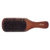 Diane 100% Boar 2-Sided Club Brush, Medium and Firm Bristles,