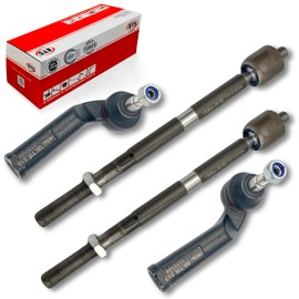 ETS 4Pc Inner Outer Tie Rod End Kit ES800954, ES800955, EV800898, fits Ford Focus 2012-2018 / Escape 2013-2018 / C-Max 2013-2018 / Transit Connect 2014-2018