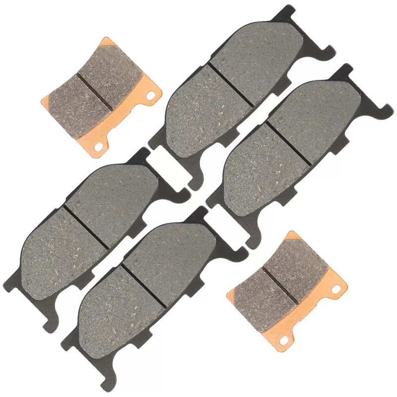 Caltric Front And Rear Brake Pads for Yamaha XVS1100 V-Star
