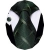 YourTies Green Ties for Men Silk Tie and Pocket Square