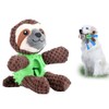 Plush Dog Toys Interactive Dog Puzzle Toys Cute Sloth Teething
