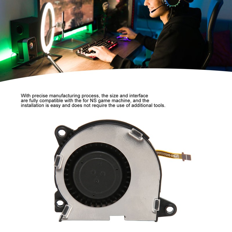 Replacement CPU Cooling Fan Durable Aluminium Alloy Easy Installation Cooler