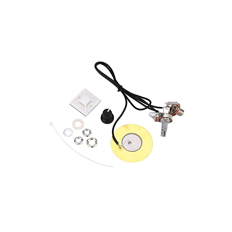 VGEBY Guitar Pickup, Guitar Preamp Amplifier Pickup for Piezo Pickup