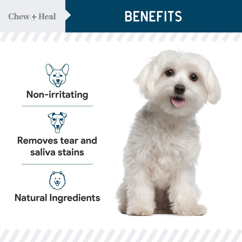 Tear Stain Remover for Dogs 2 Pack - 4 oz