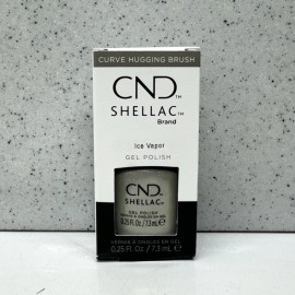 CND Shellac UV LED Gel Nail Polish - Ice Vapor - 0.25 oz