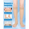Evolyline Compression Stockings Women Men 18-22 mmHg Class 1, Calf