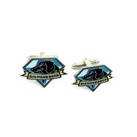 Patch Nation Diamond Dogs Metal Gear Solid Cosplay Cufflinks +Gift Box