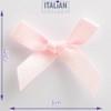 Italian Options Satin Craft Bows 100-Piece Pack, 3 cm Bow