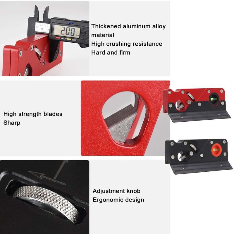 Wood Chamfer Plane Professional Woodworking Hand Planer for Quick Edge