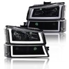 G-PLUS LED Headlights Compatible with Chevy Silverado/Avalanche 2003 2004 2005