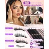 Spiky Lash Clusters 60D 80D 100D Volume Eyelash Cluster Spikes