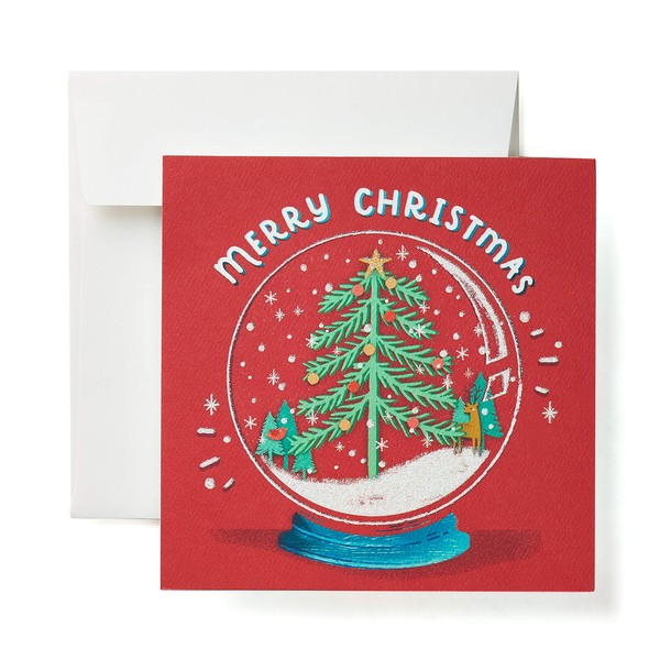 American Greetings Christmas Cards, Happiness and Cheer (6-Count)