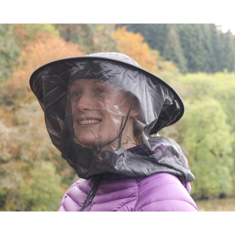 Pyramid Premium Pop Up Hat & Head Net for Midge/Mosquito