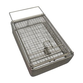 Efficient, Durable & Corrosion-Resistant Stainless Steel Parts Washing Basket - Perfect for Organized Cleaning and Secure Rinsing of Small Parts