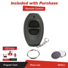 KeylessOption Keyless Entry Remote Control Car Key Fob Replacement for Gray RS3000 BAB23713