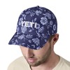 YETI Floral Print Baseball Cap, Navy