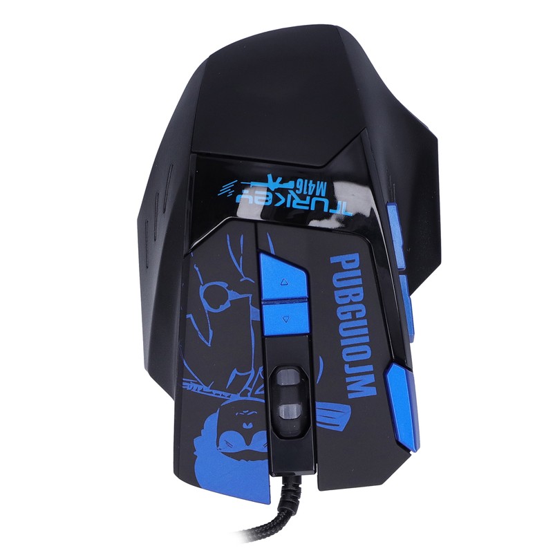 Wired Mouse 8 Keys for ESports Gaming RGB Backlight Cool